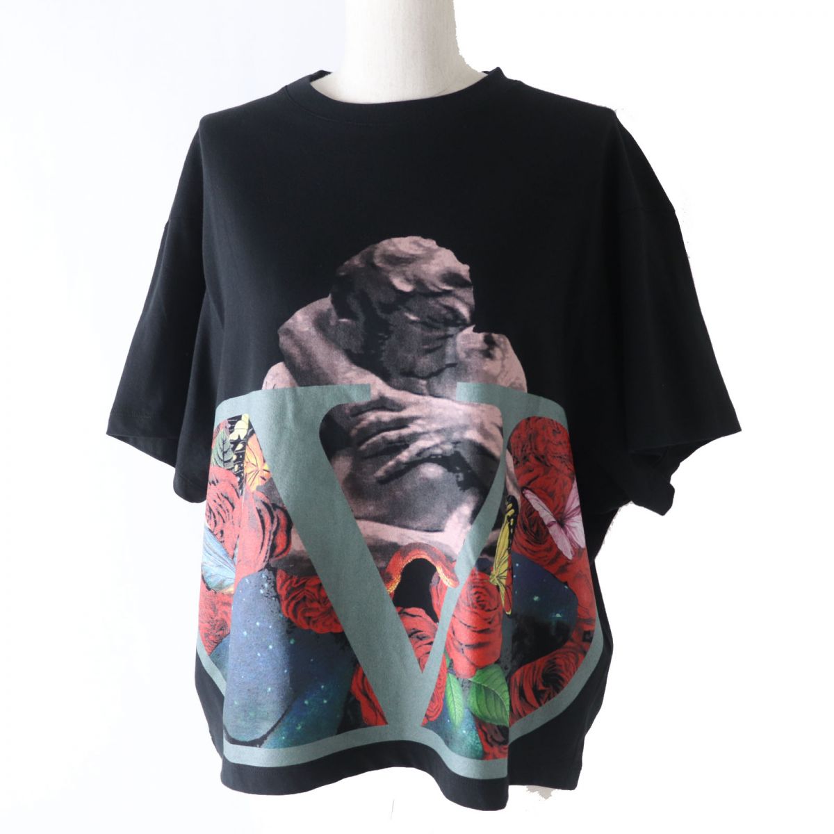 Valentino x Undercover Women's Printed T-shirt Black XXS