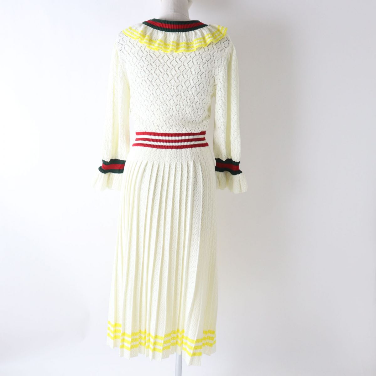 Gucci x Adidas Knit Dress White Multi M