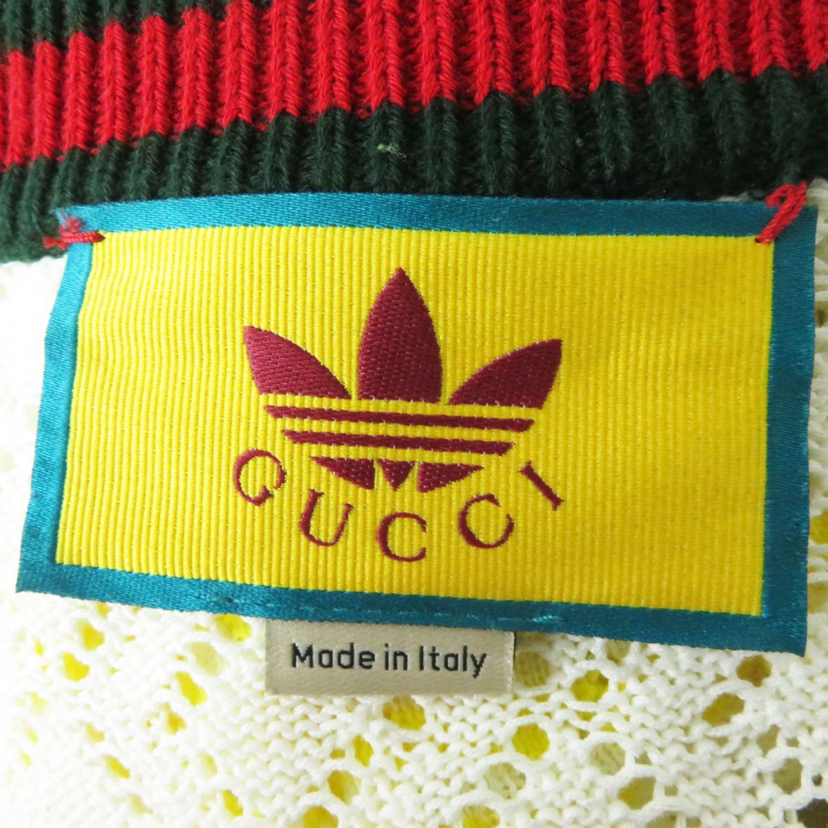 Gucci x Adidas Knit Dress White Multi M