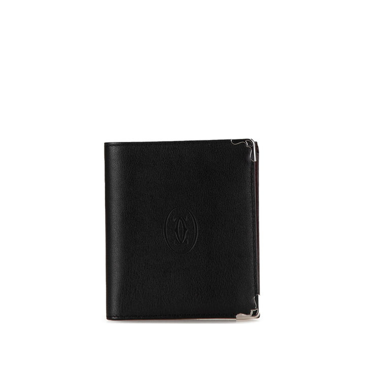 Cartier Must Line Leather Bifold Wallet in Very Good Condition