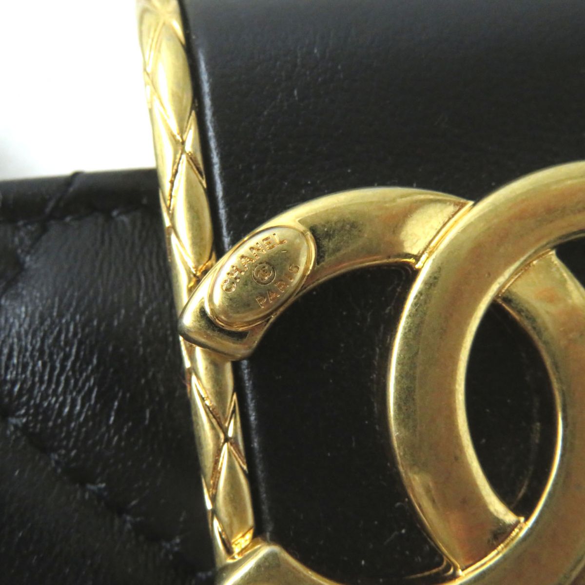 Chanel Lambskin Phone Holder Chain Bag