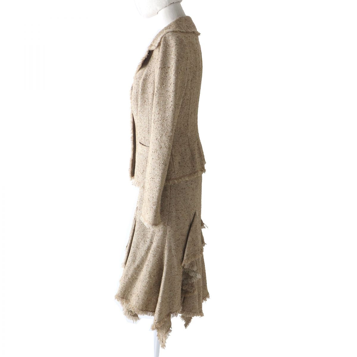 EPOCA MILANO Women's Tweed Jacket Skirt Set