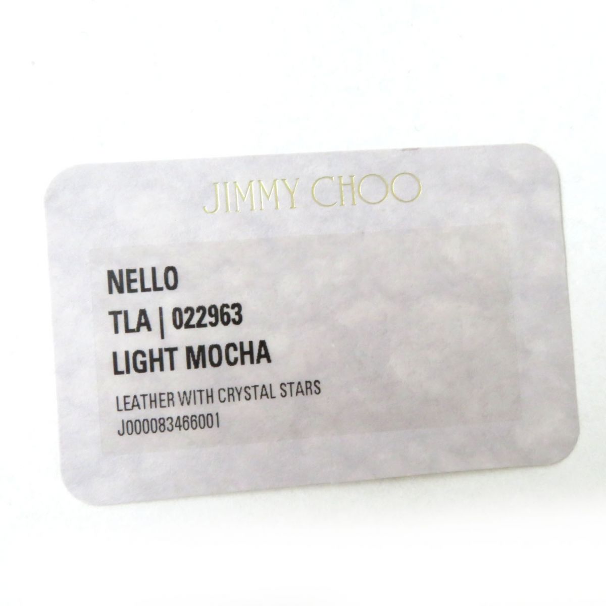 Jimmy Choo NELLO Leather Card Case