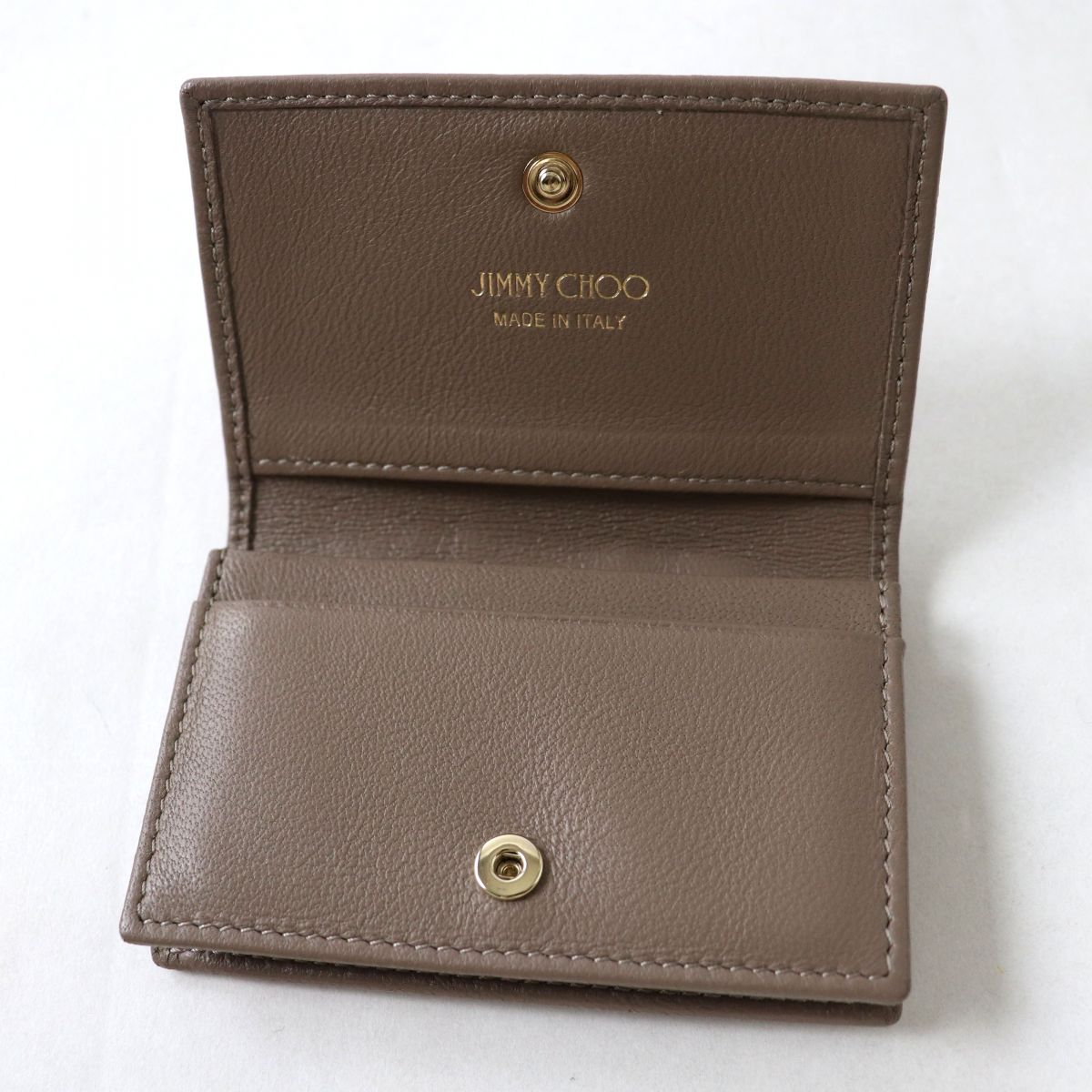 Jimmy Choo NELLO Leather Card Case