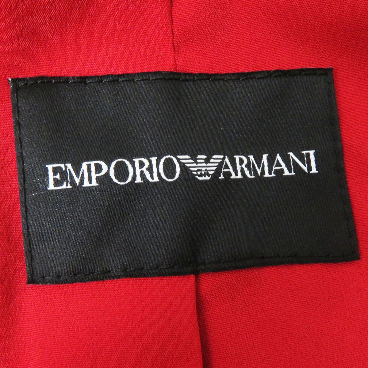 Emporio Armani Lamb Leather Zip Riders Jacket