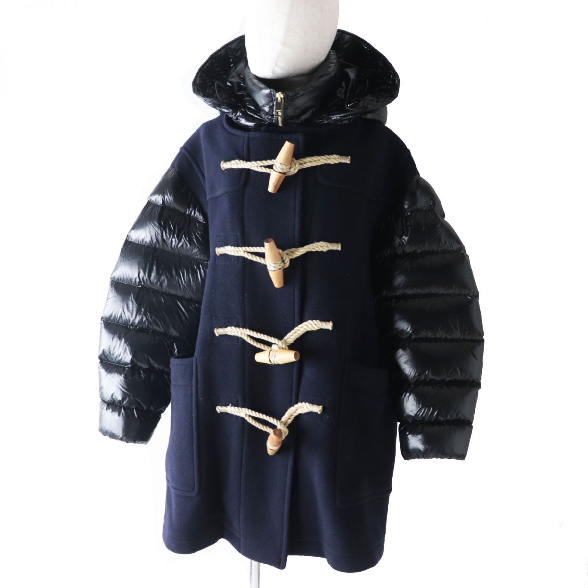 Burberry Women's Duffle Coat Navy XS