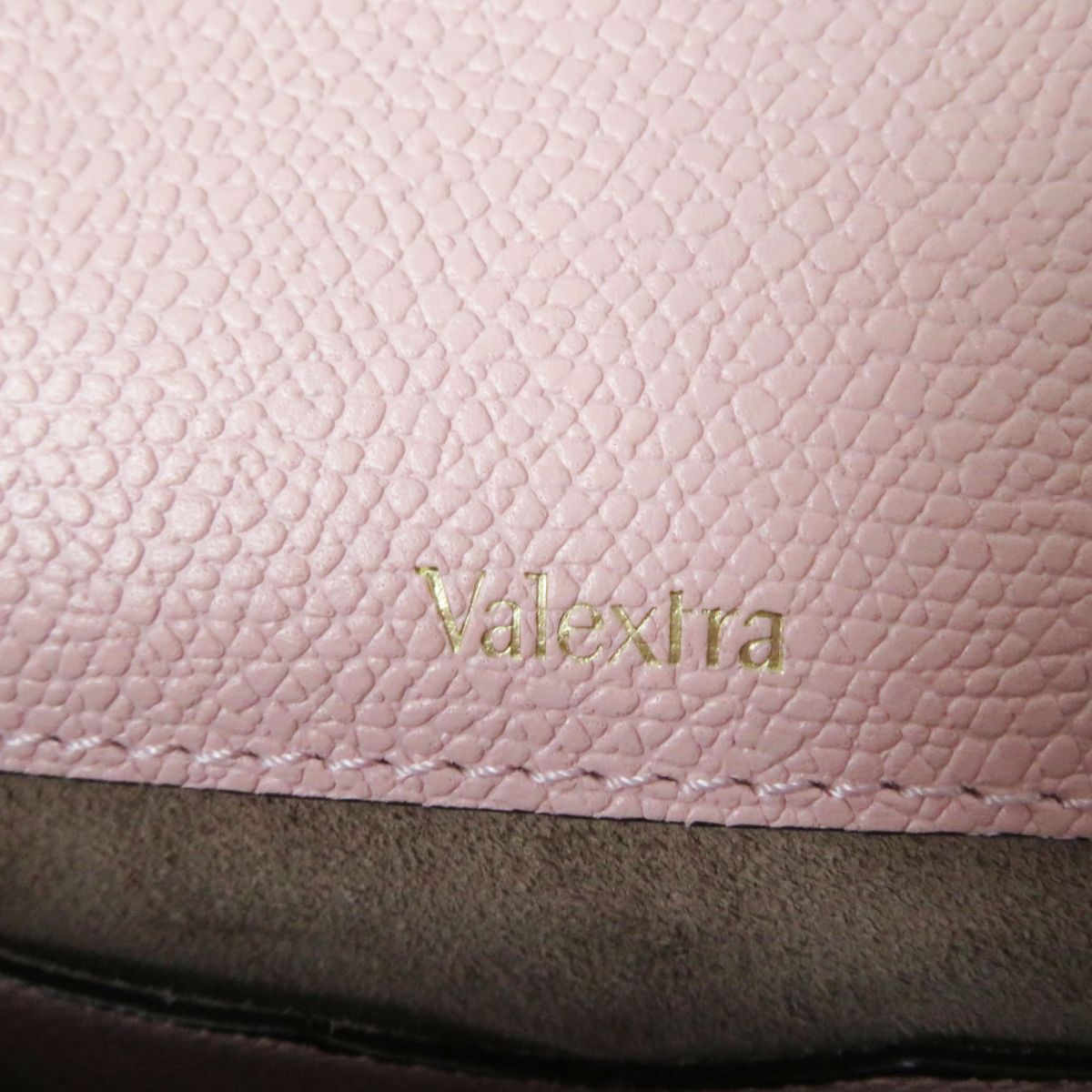 Valextra Small Spritz Leather Shoulder Bag