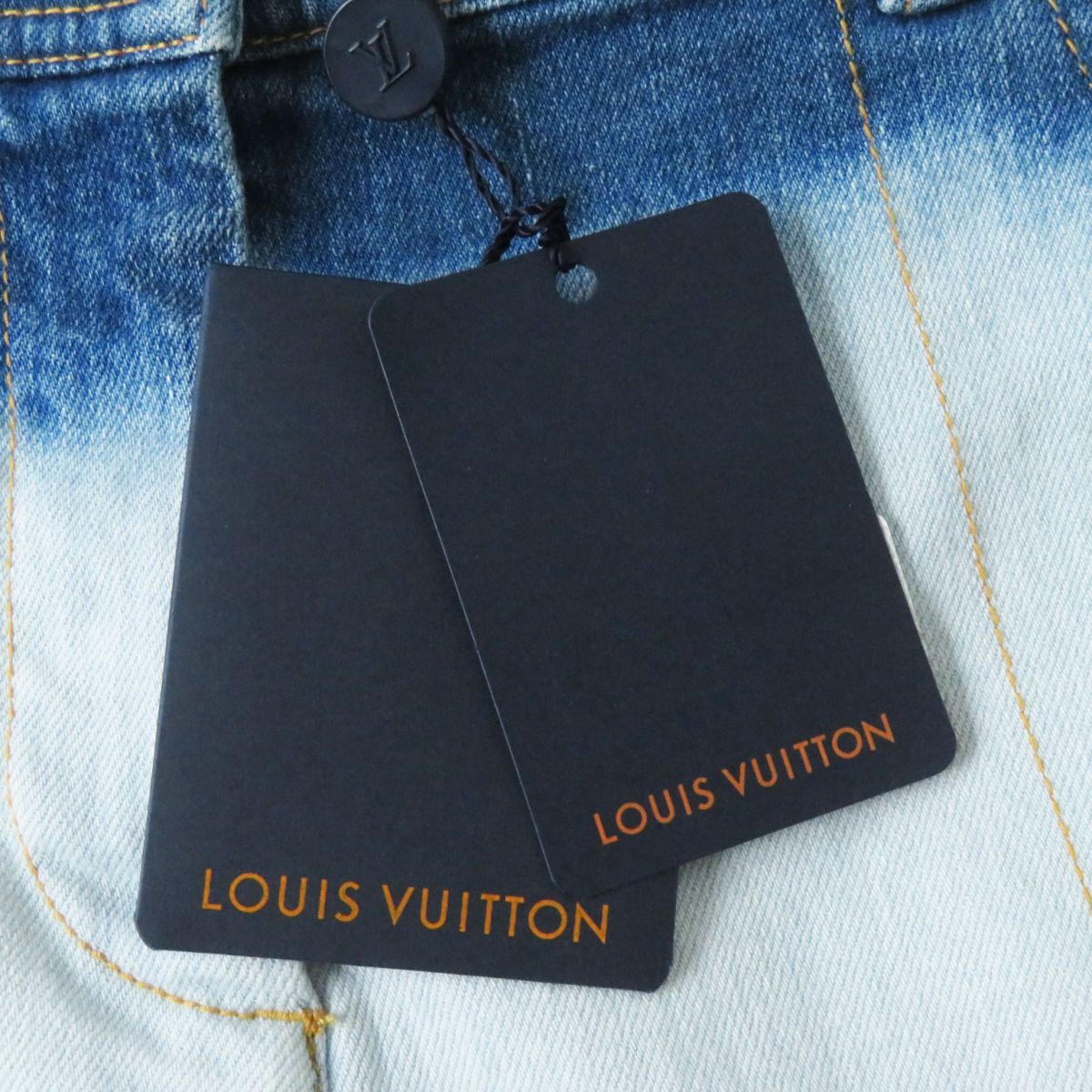 Louis Vuitton Denim Shorts Indigo Size 38