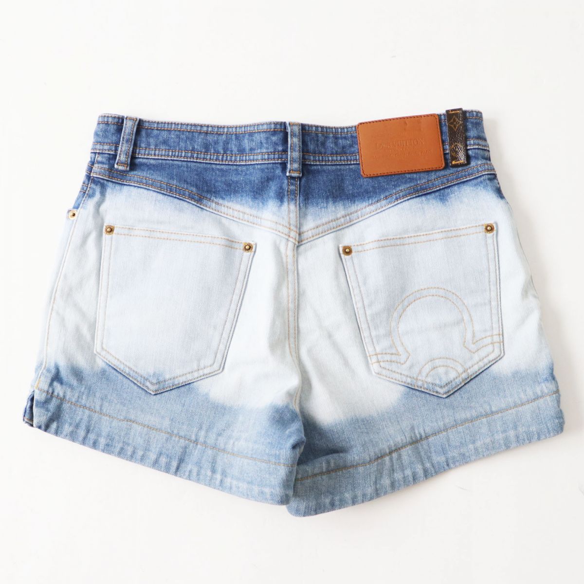 Louis Vuitton Denim Shorts Indigo Size 38