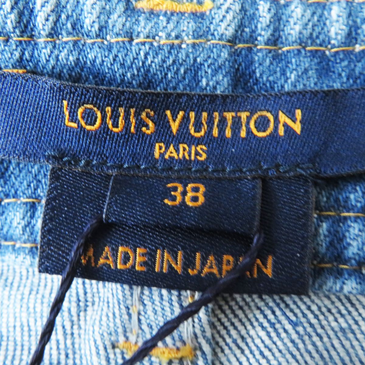 Louis Vuitton Denim Shorts Indigo Size 38