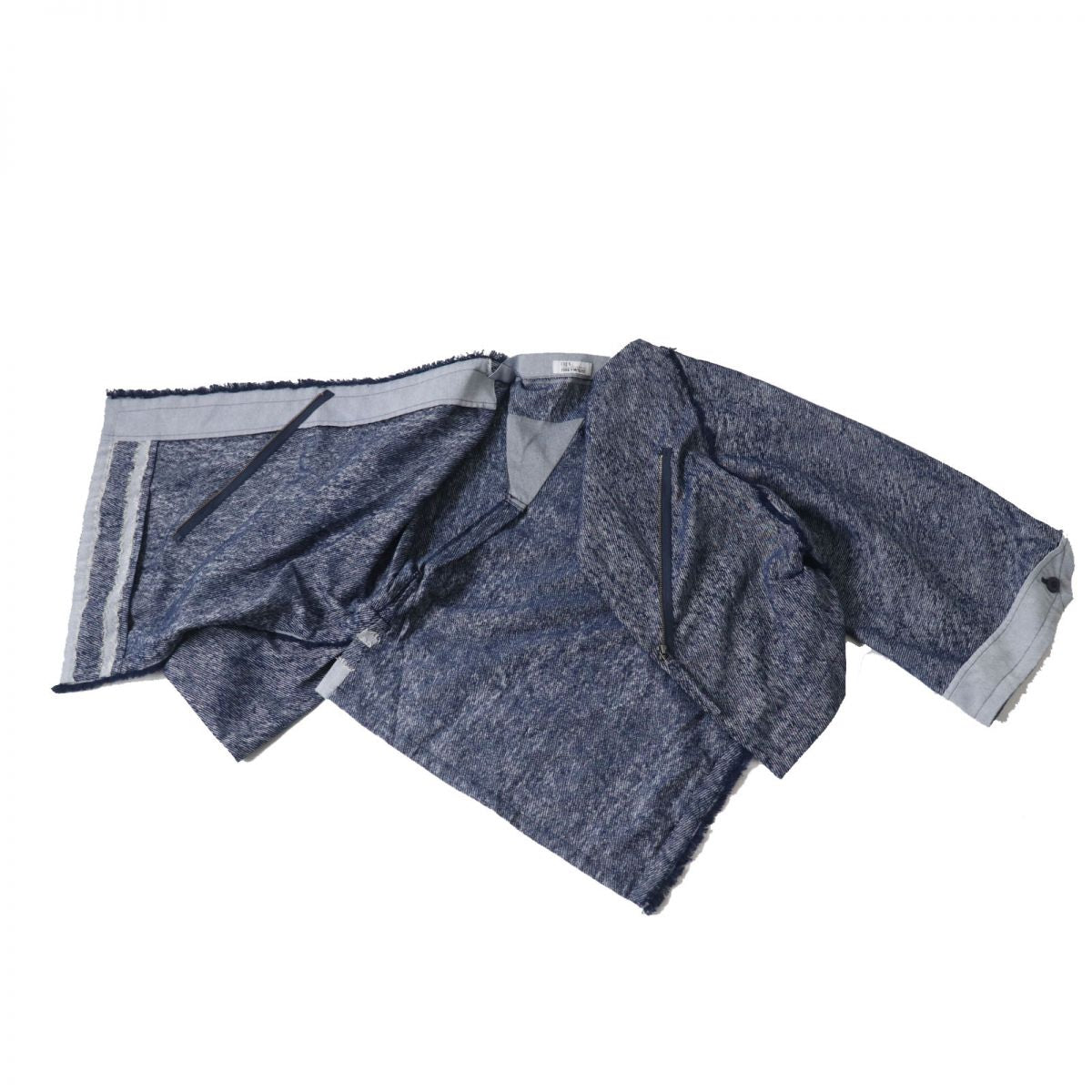 Issey Miyake Rolled Denim Pants Indigo