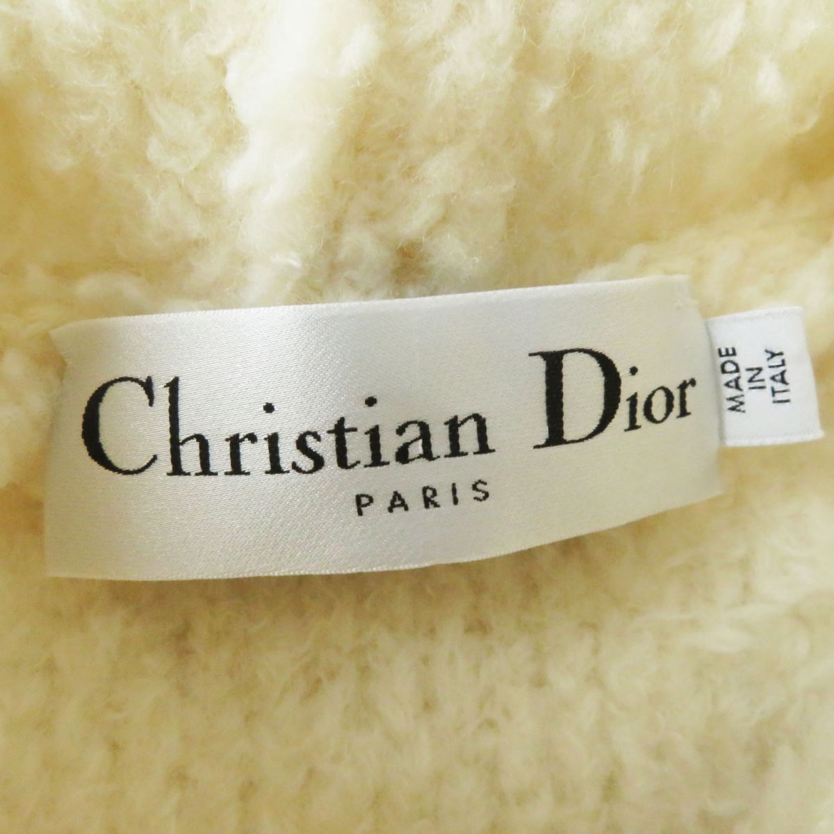 Christian Dior Women's Cashmere Blend Hooded Poncho XS