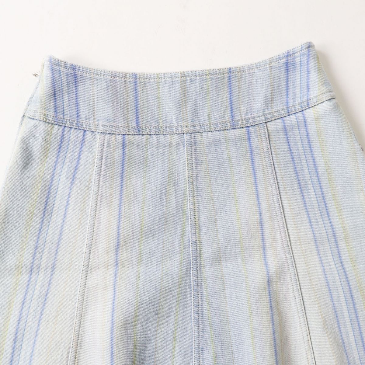 Chanel Denim Skirt, A-line, Made in Italy