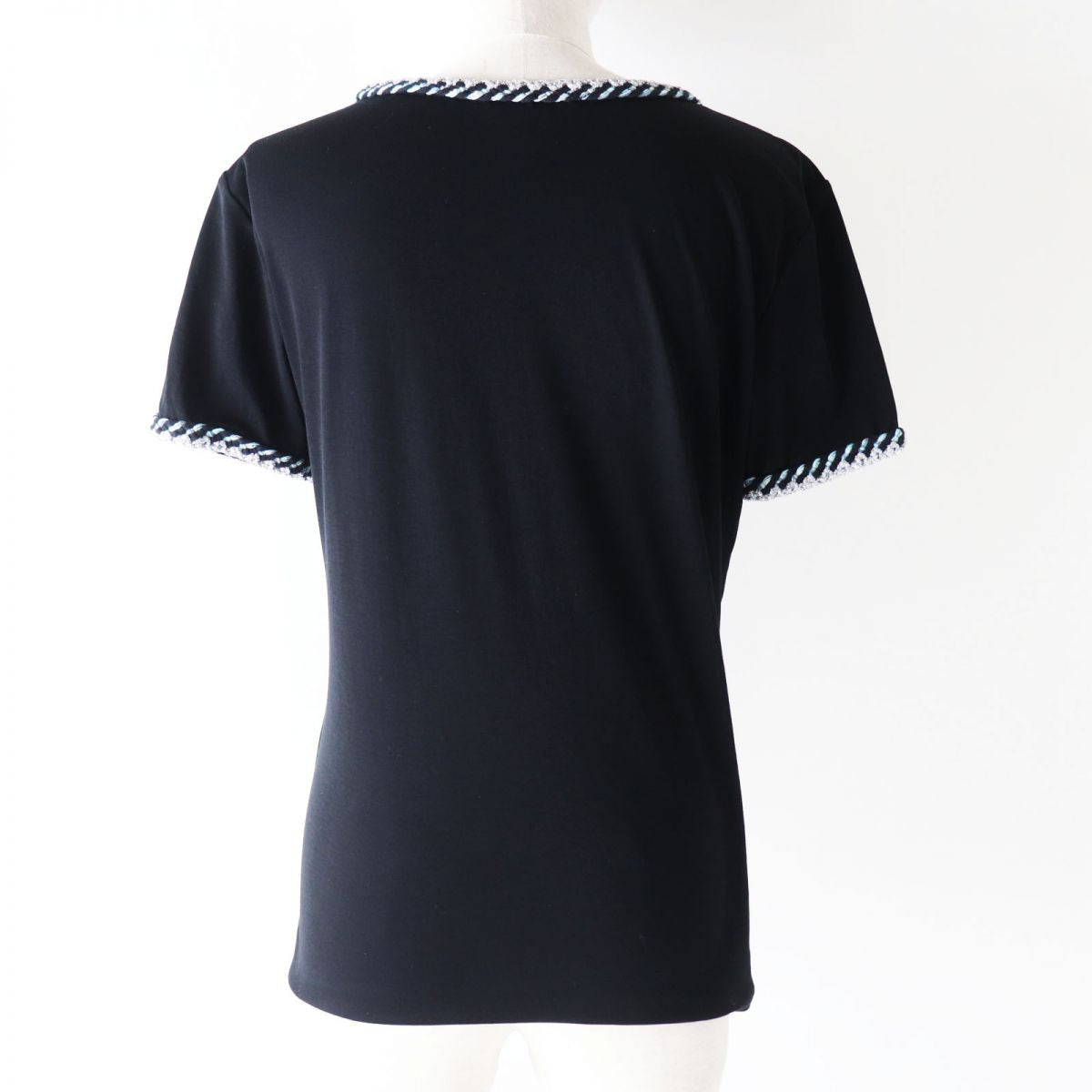 Chanel COCO Mark T-shirt Black 38