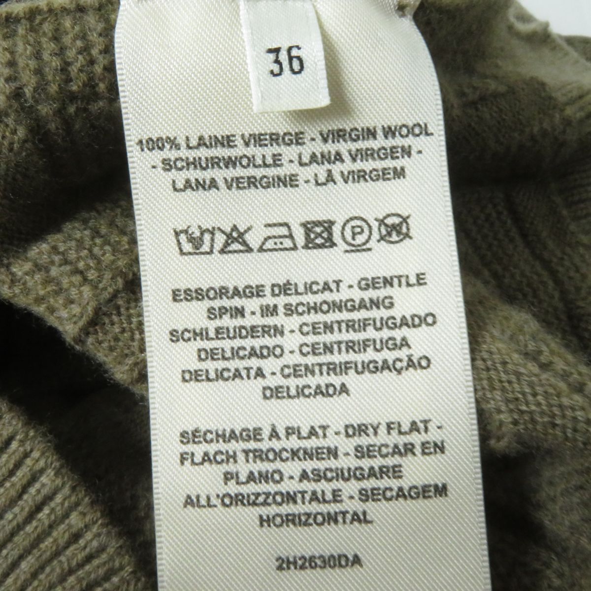 Hermes Virgin Wool Loungewear Knit 36