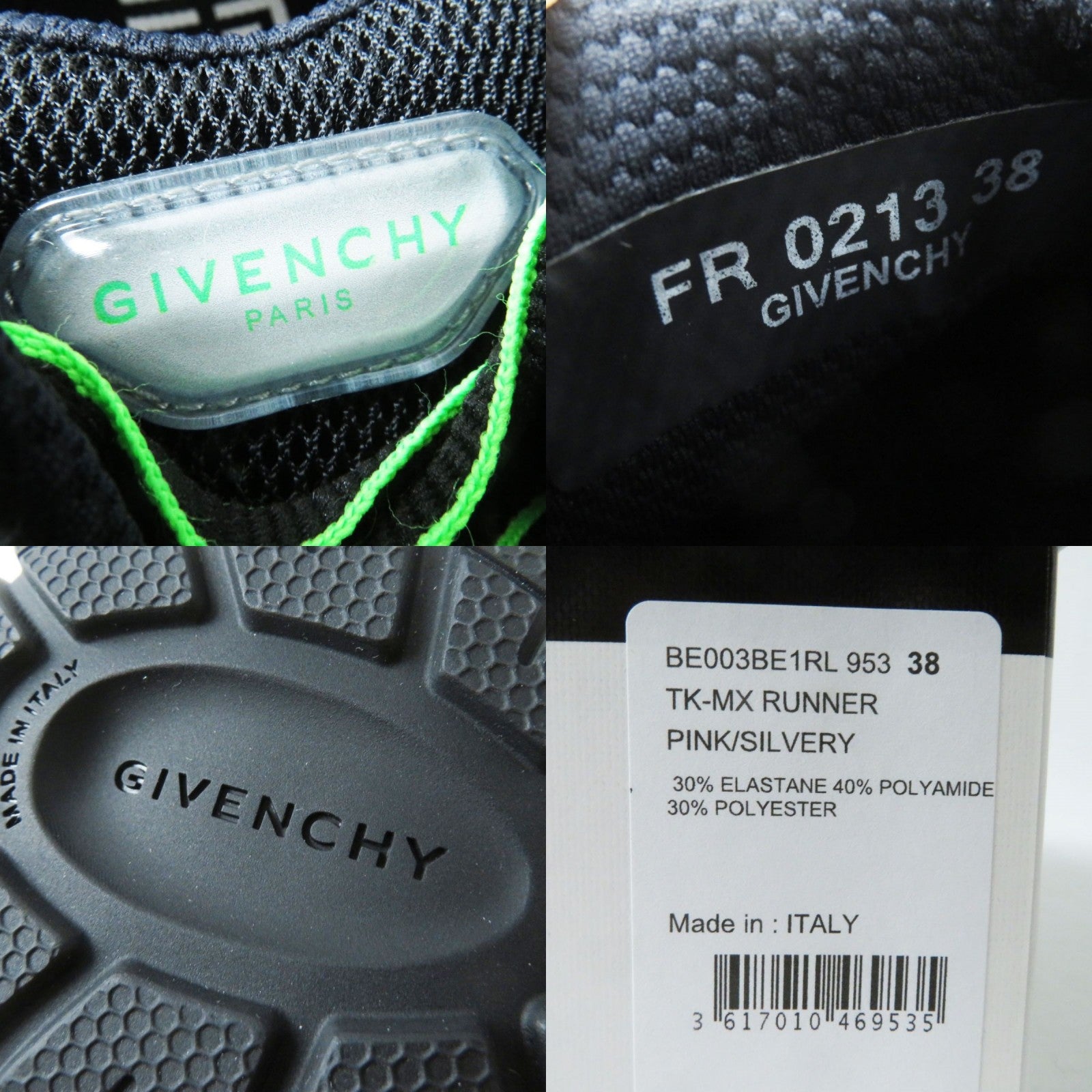 Givenchy TK-MX Runner Mesh Sneakers BE003BE1RL