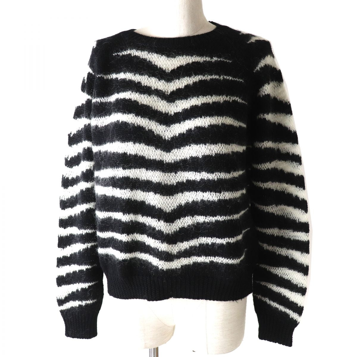 RED VALENTINO Mohair Blend Knit Pullover S