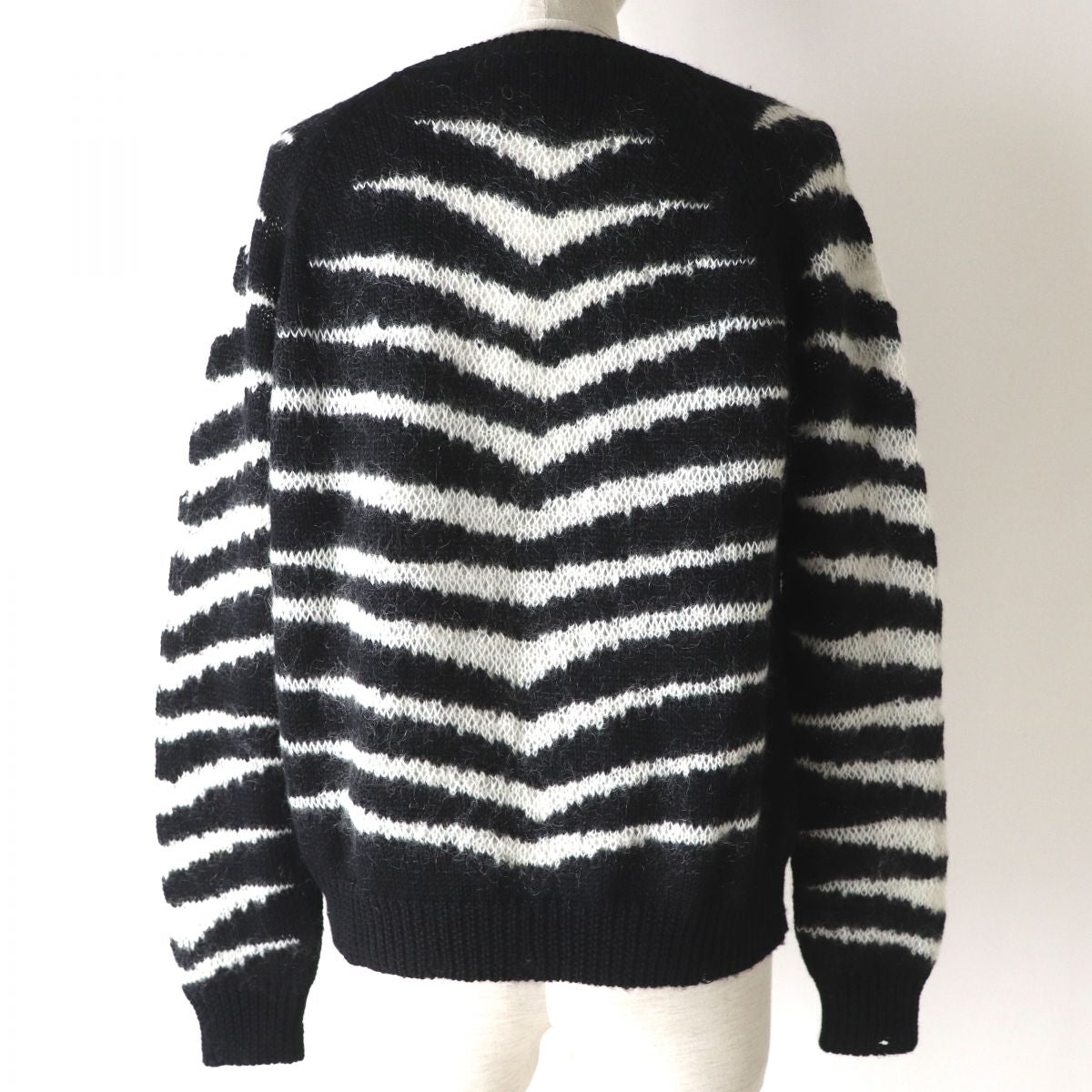 RED VALENTINO Mohair Blend Knit Pullover S