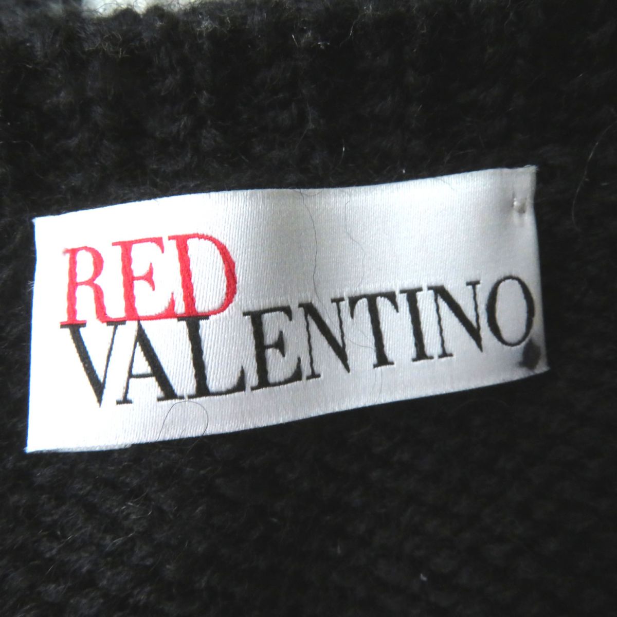 RED VALENTINO Mohair Blend Knit Pullover S