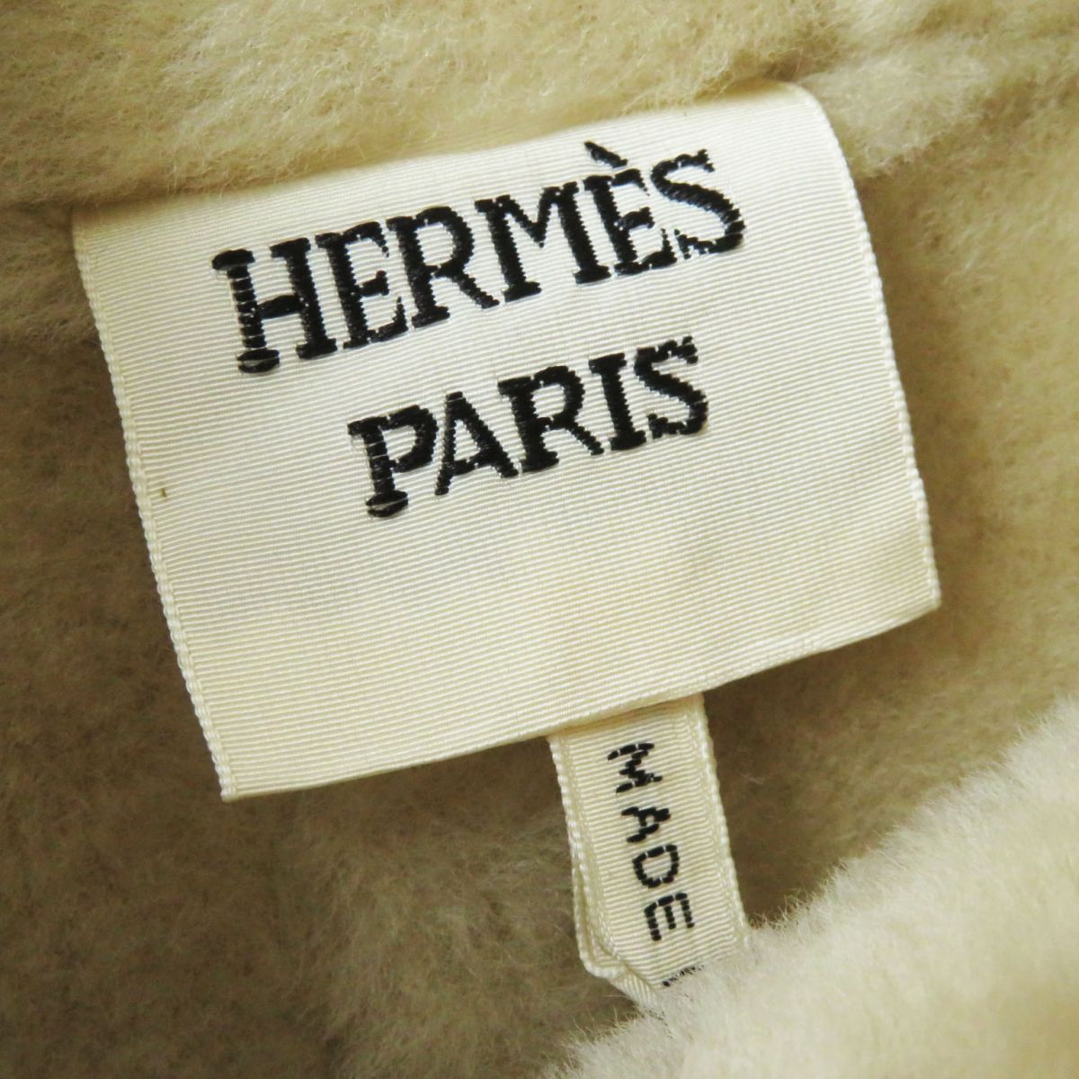 Hermes Women's Sheepskin Mouton Poncho