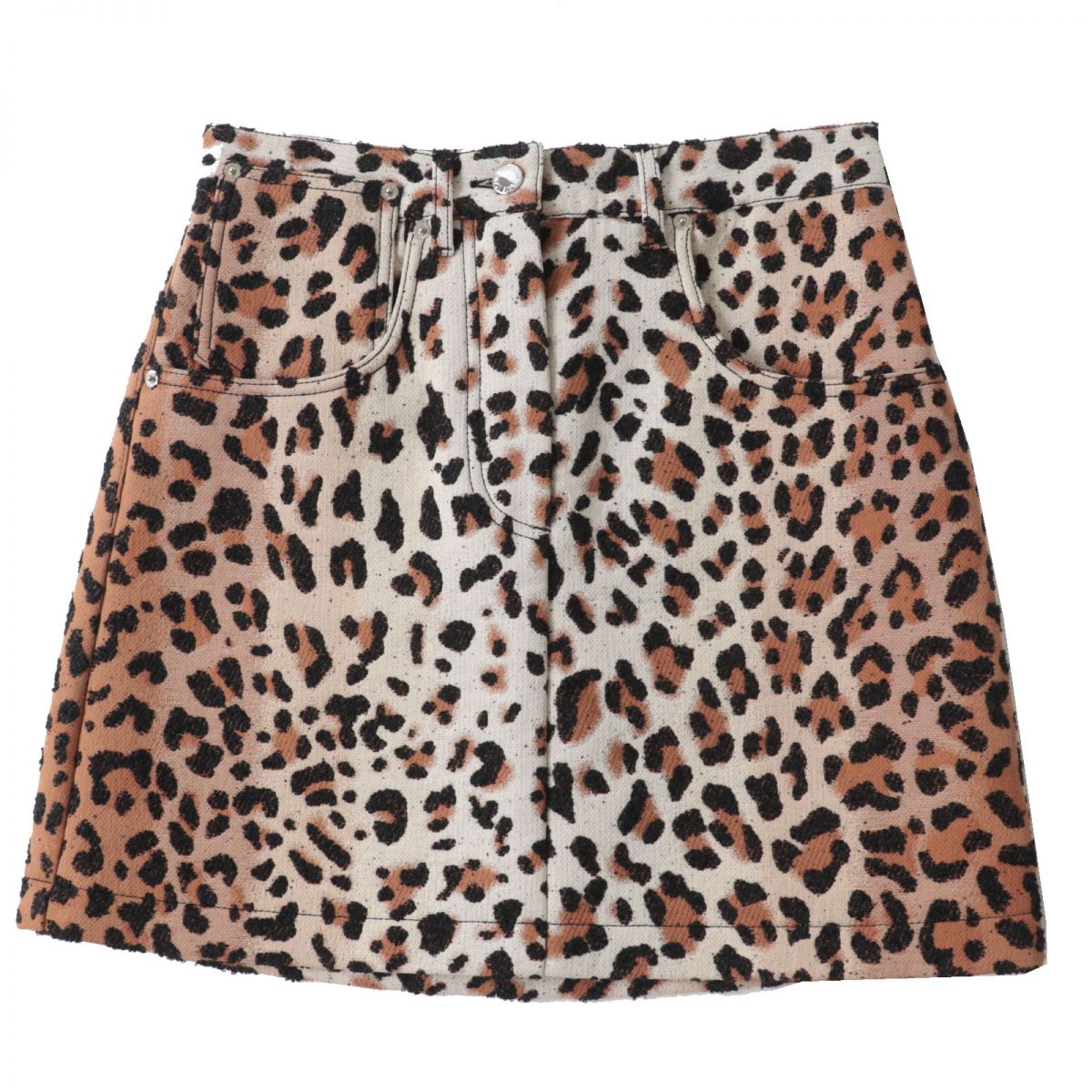 Louis Vuitton Women's A-line Skirt Leopard Pattern