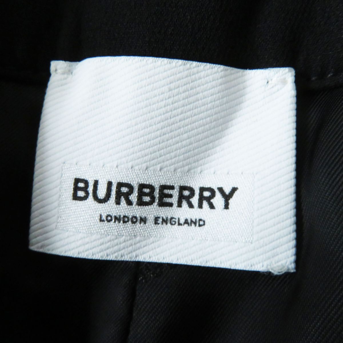 Burberry London Long Wrap Skirt Black 40