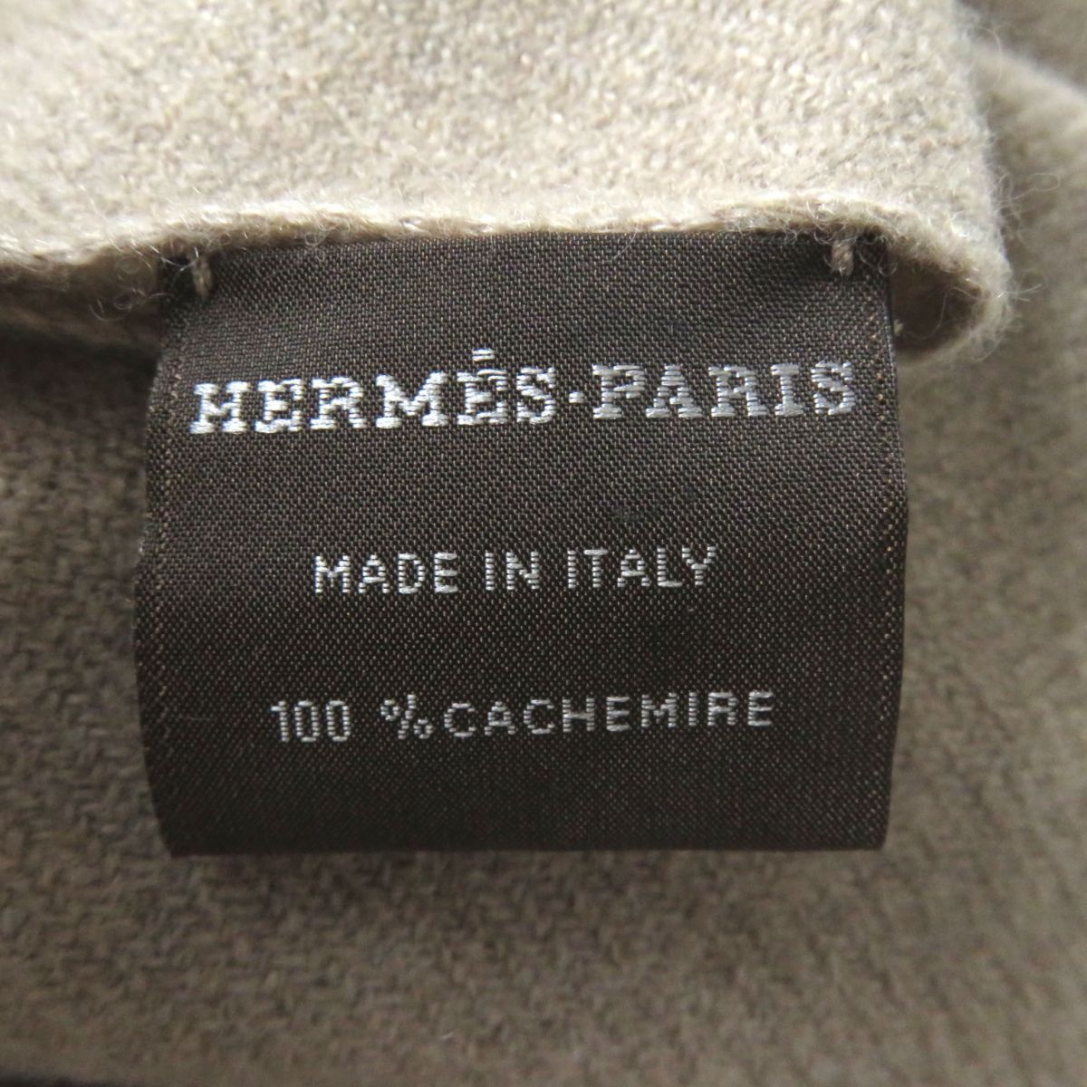 Hermes H Logo 100% Cashmere Shawl/Scarf