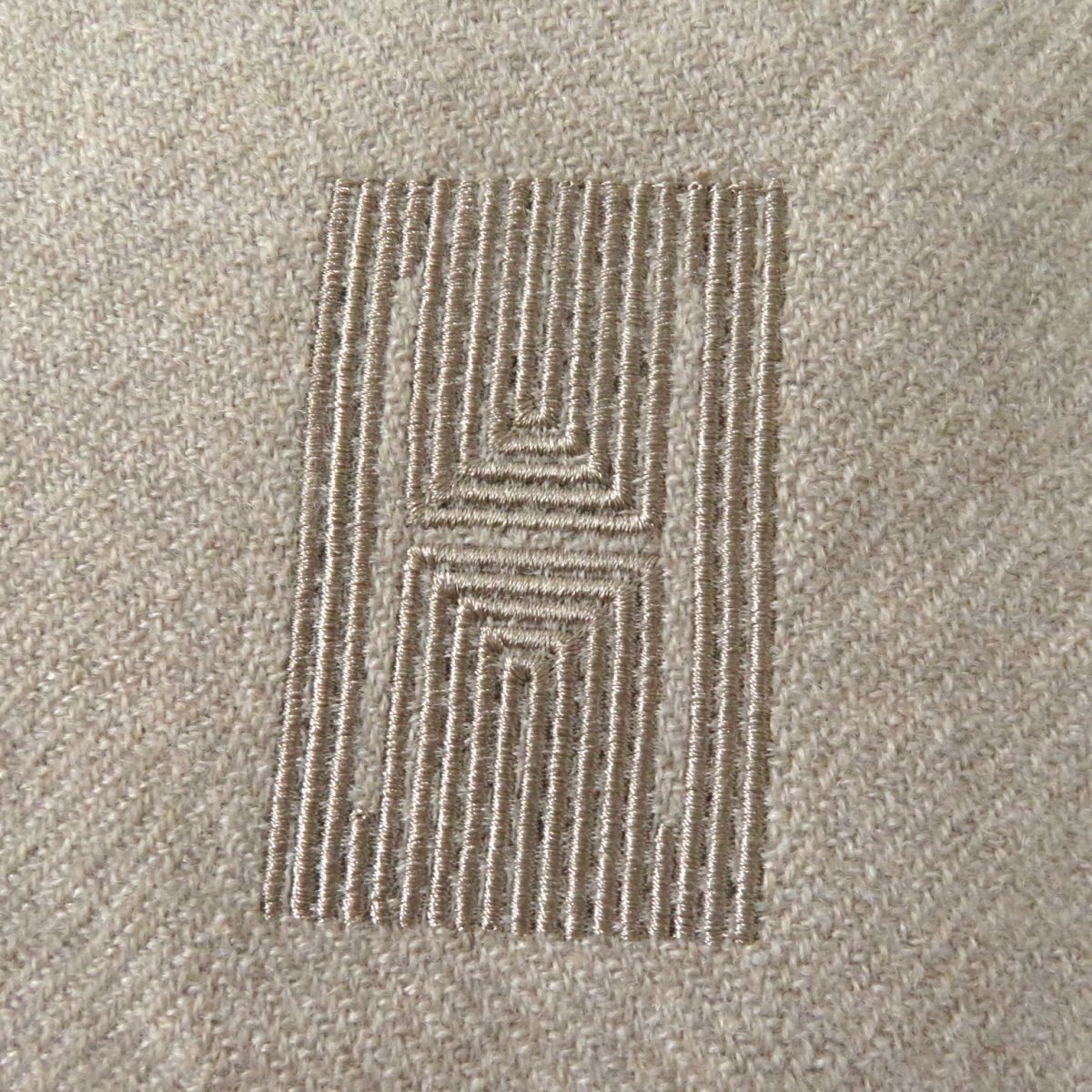 Hermes H Logo 100% Cashmere Shawl/Scarf