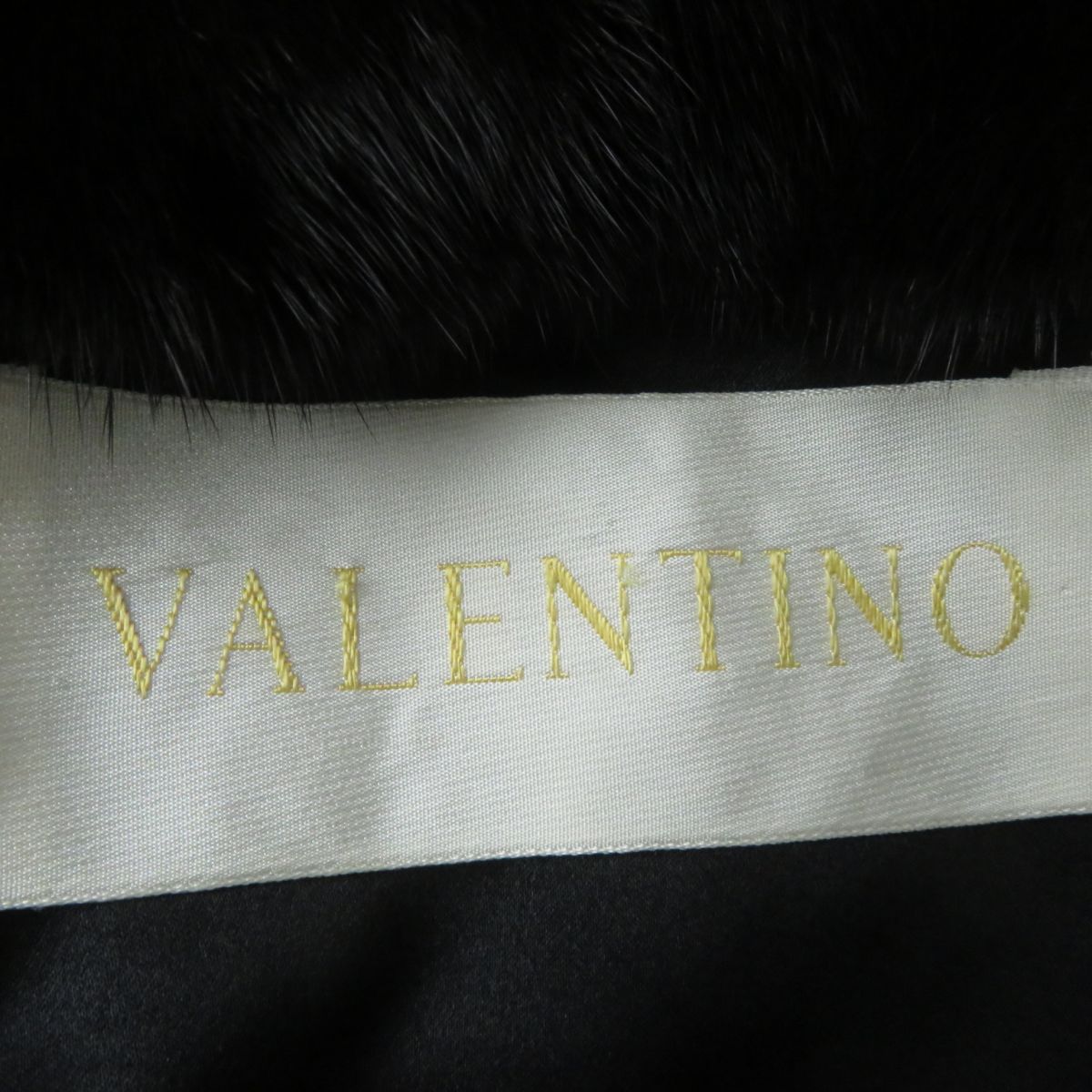 Valentino Women's Mink Bolero, Dark Brown