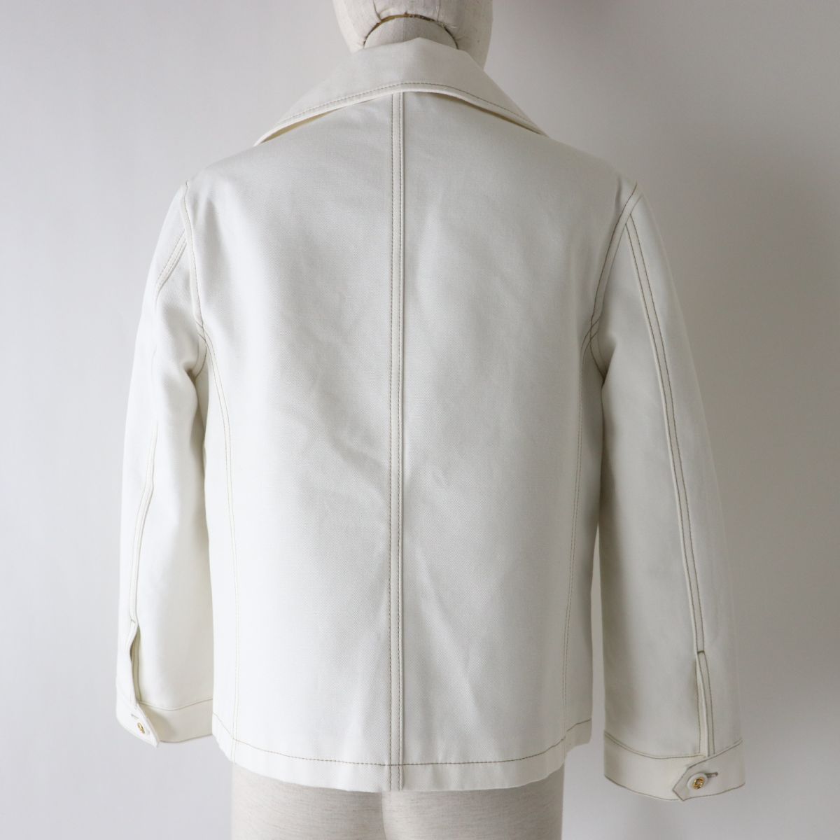 Gucci Women's Cotton Canvas Jacket White