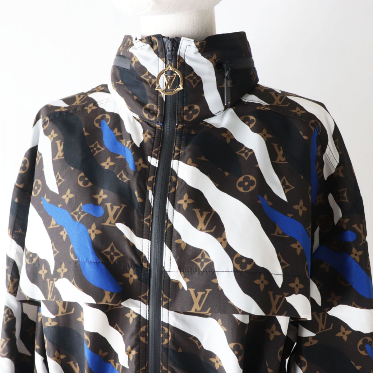 Louis Vuitton Monogram Zip-Up Hoodie