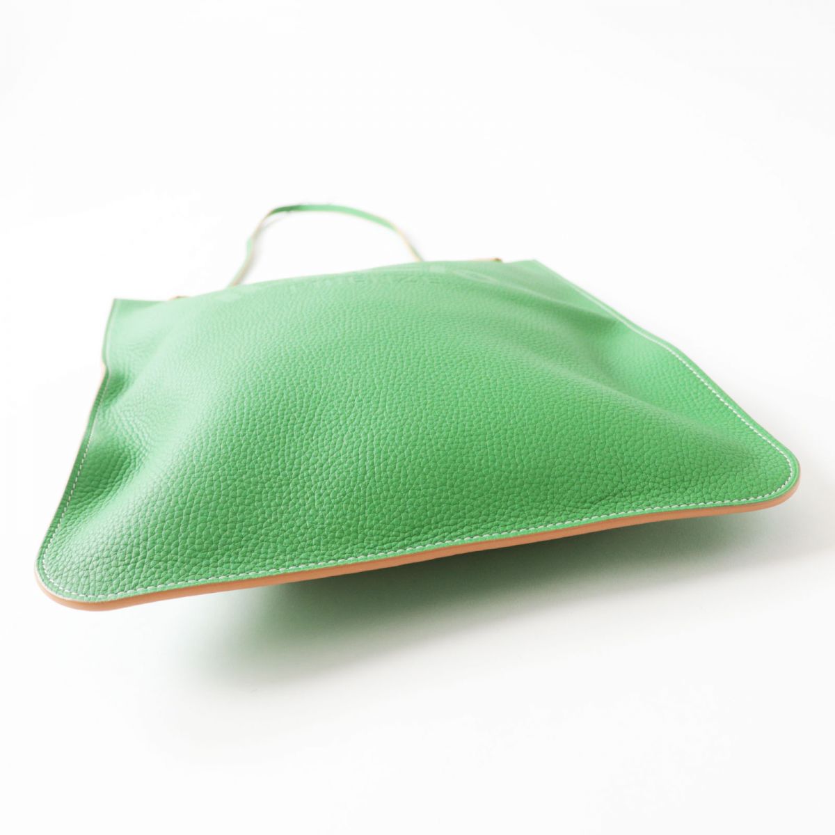 ILMICIO FIRENZE Leather Shoulder Bag Green