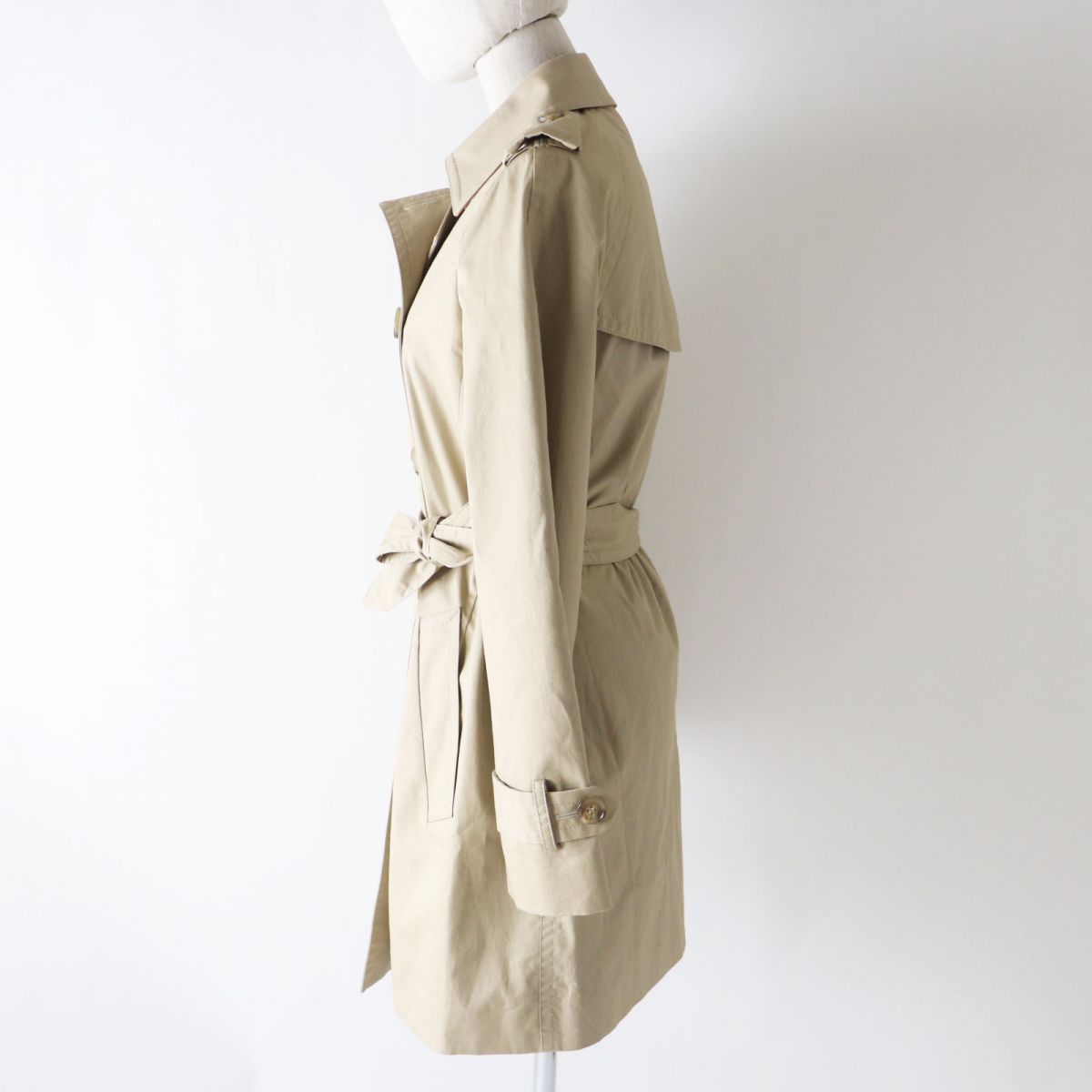 COACH Women's Trench Coat Beige XS