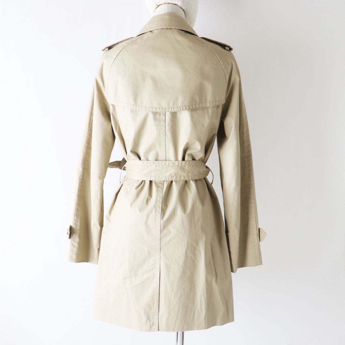 COACH Women's Trench Coat Beige XS