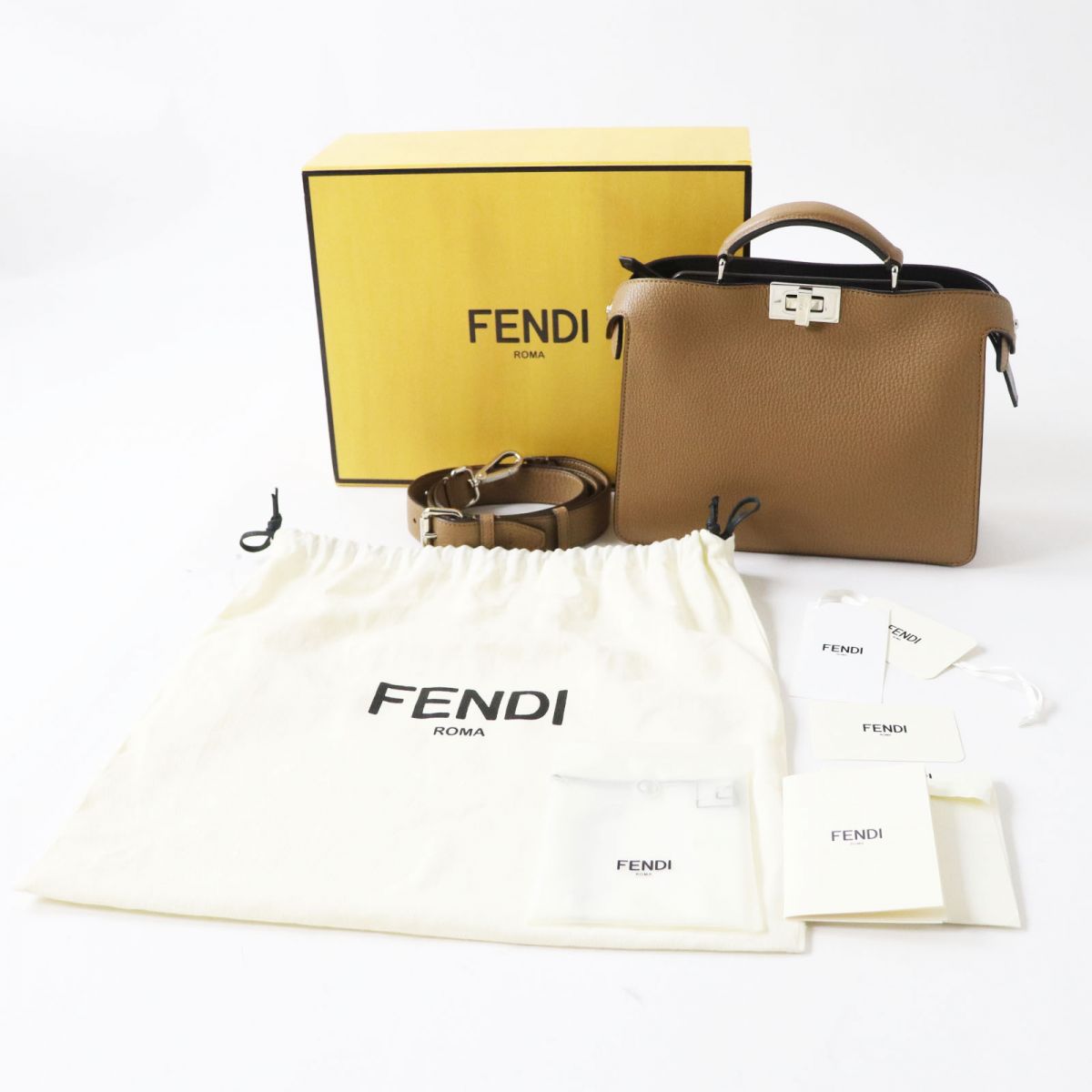 Fendi Peekaboo I See You Mini 2WAY Bag