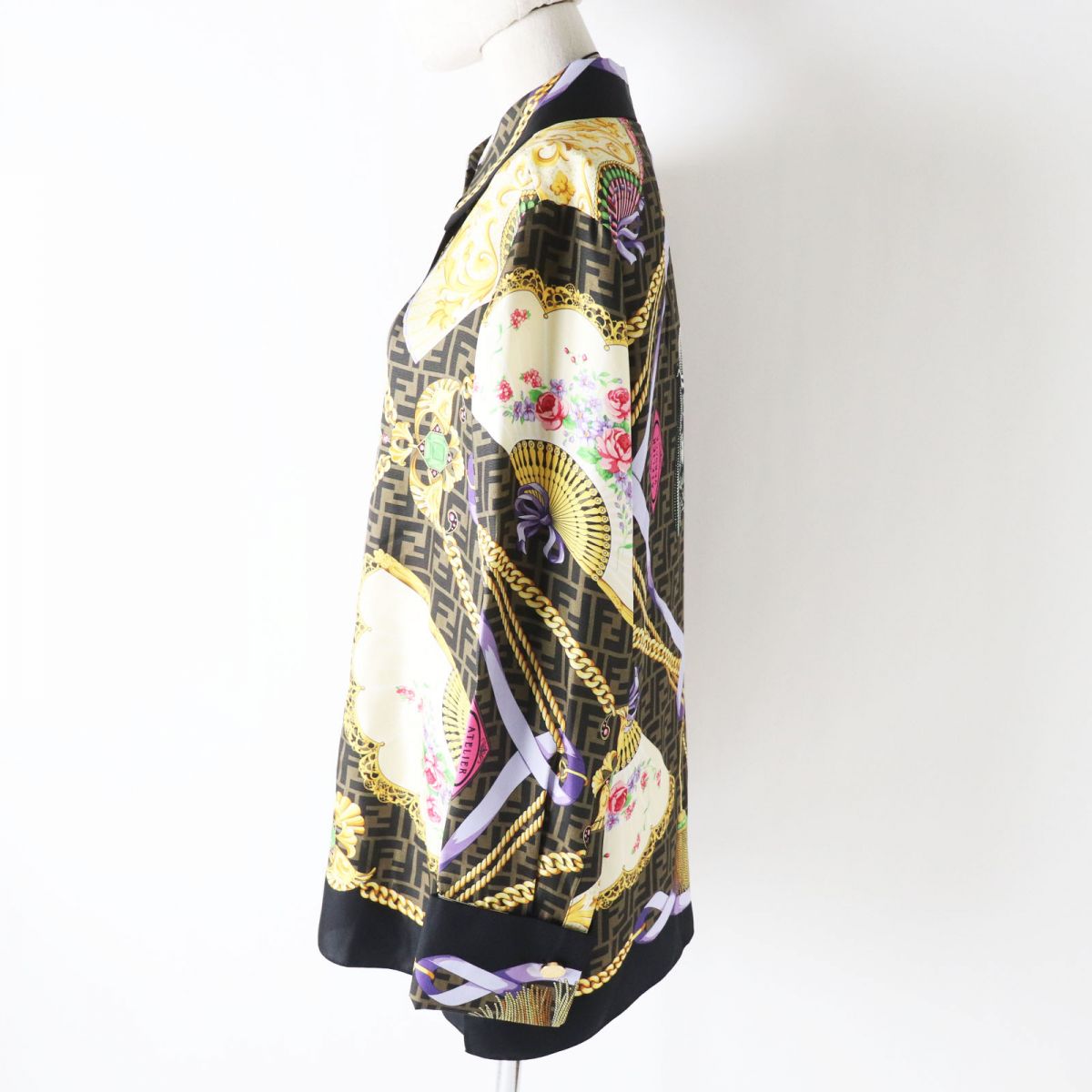 Fendi Versace Silk Shirt FS7891