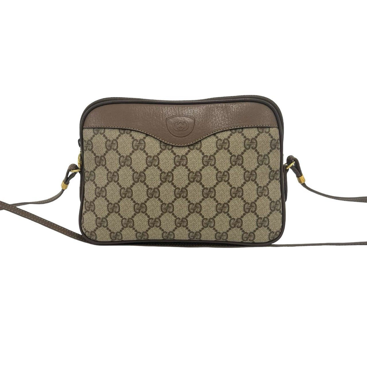 Gucci GG PVC Leather Shoulder Bag