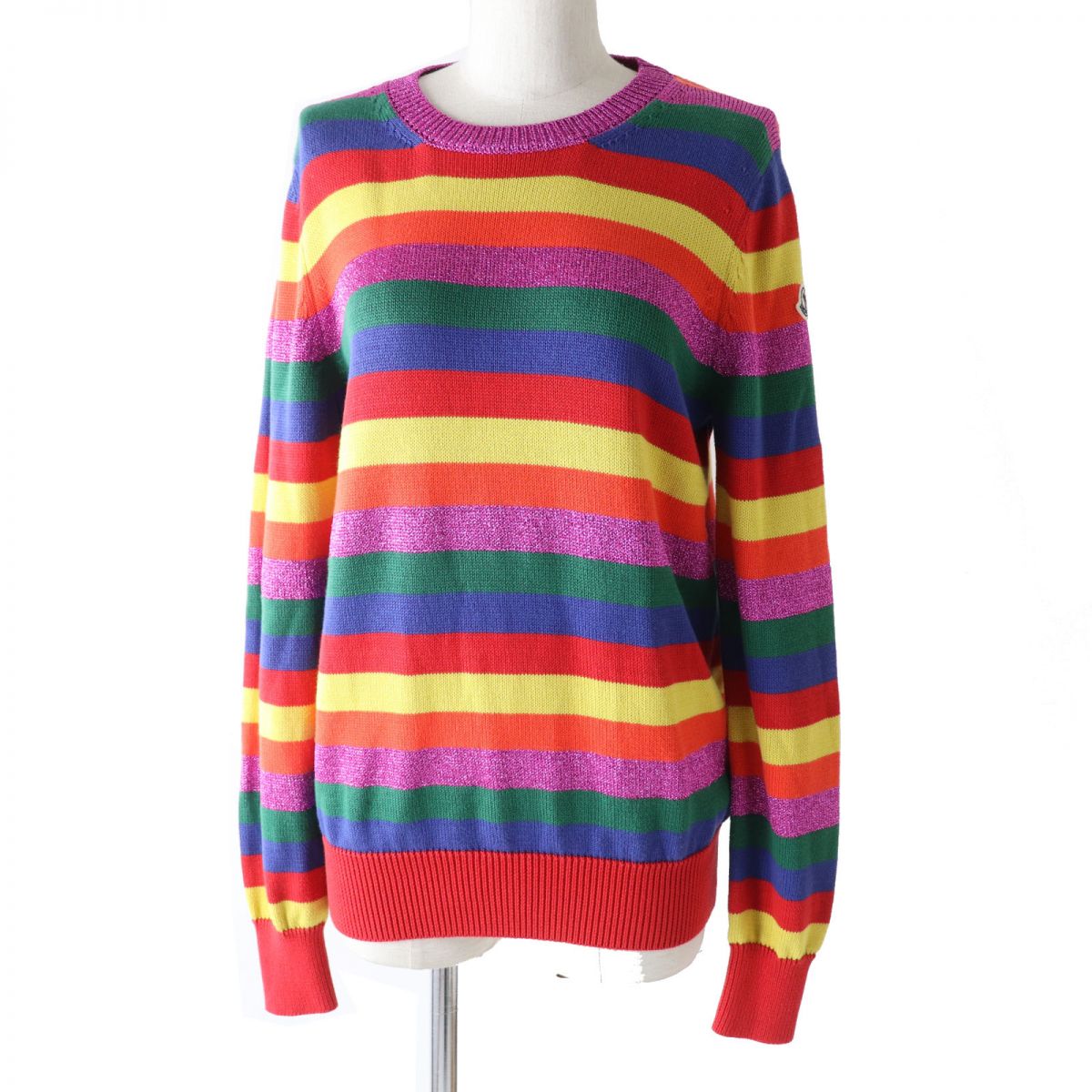 Moncler Women's Knit Pullover Multicolor L