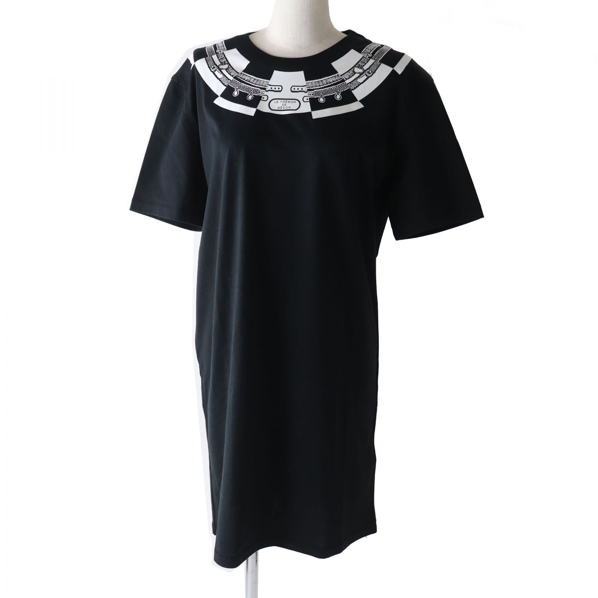 Hermes LE TRESOR DE MEDOR Dress Black Size 36