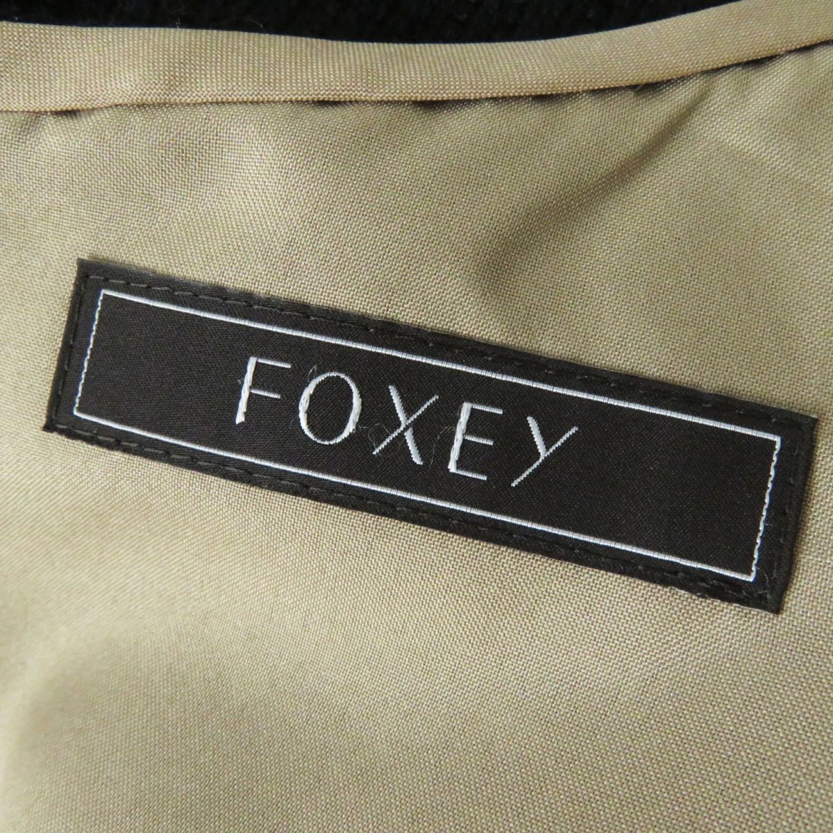 FOXEY Women's Black Flare Dress 38