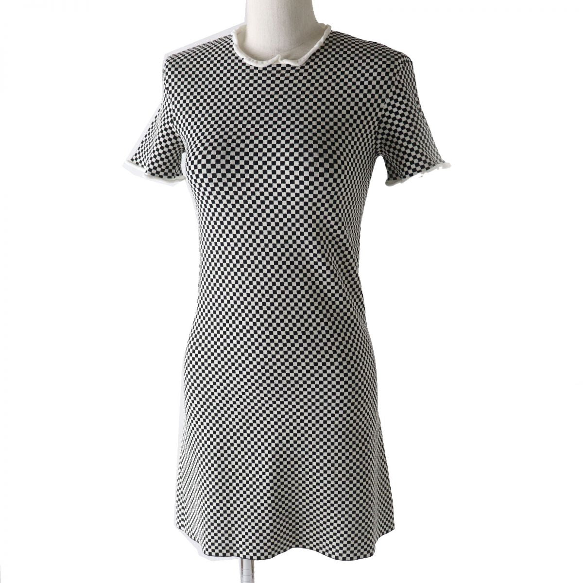 Louis Vuitton Micro Damier Mini Dress XS