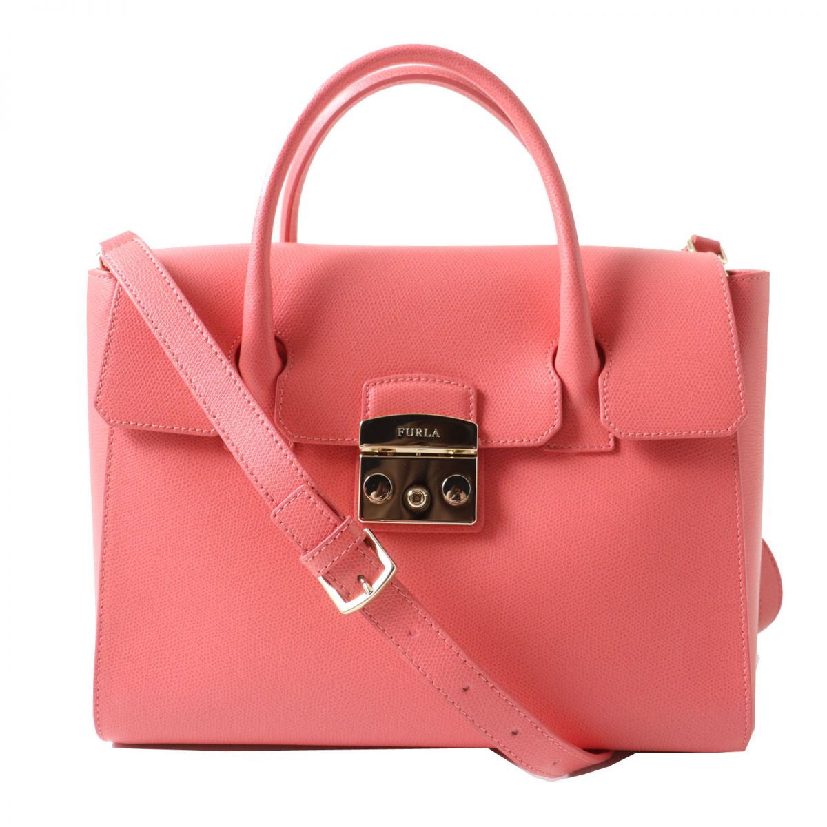 Furla Metropolis 2WAY Leather Hand/Shoulder Bag