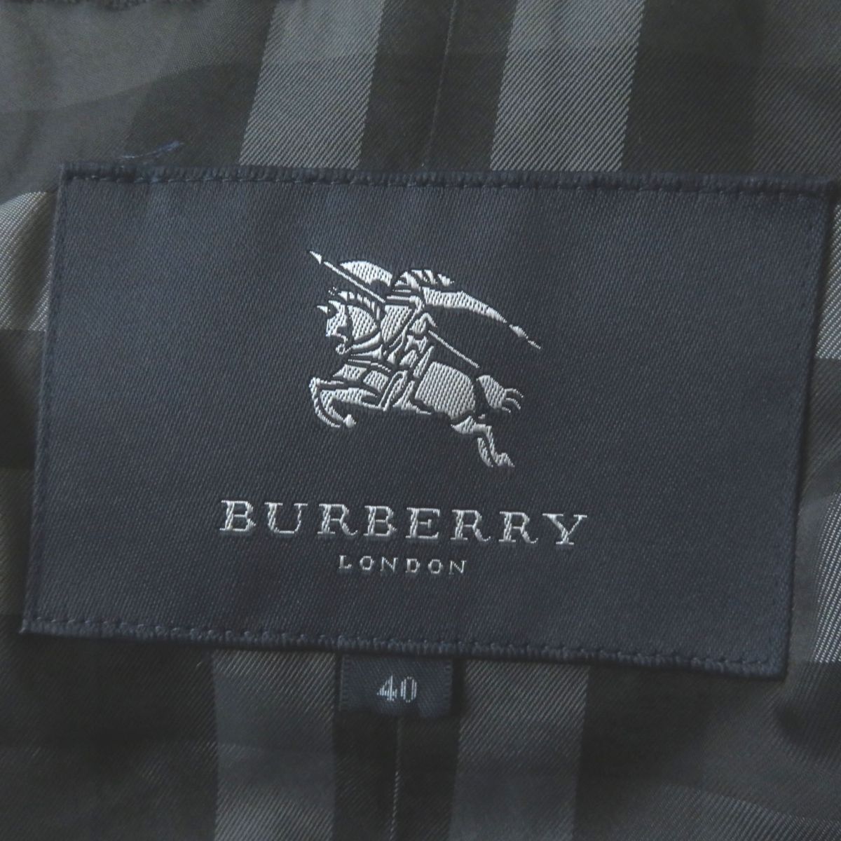 Burberry Wool High Neck Down Coat, Grey