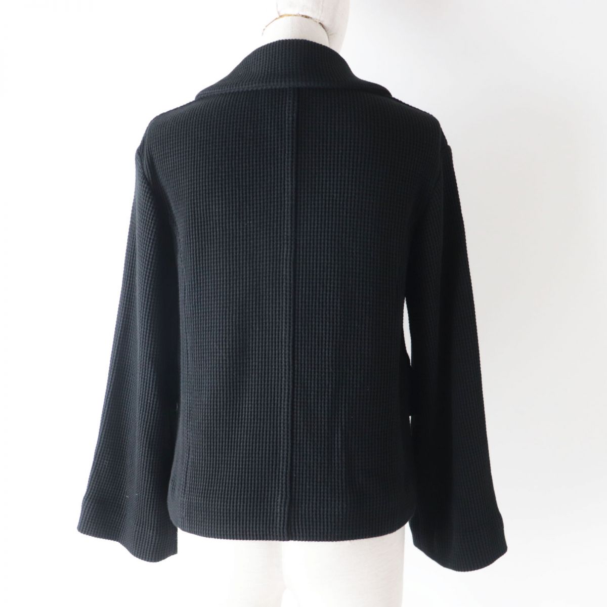 Chanel Women's Wool Double Jacket Black