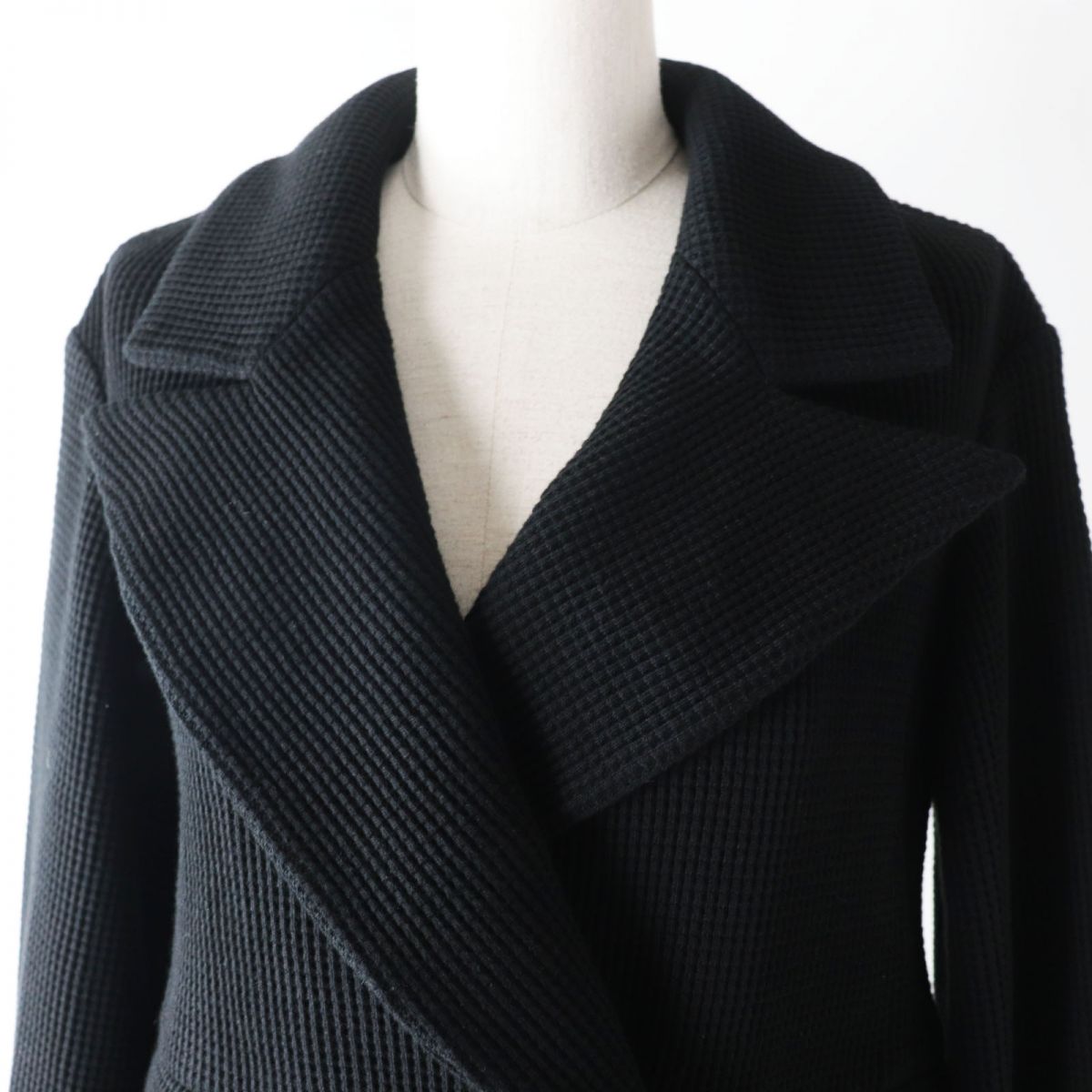 Chanel Women's Wool Double Jacket Black