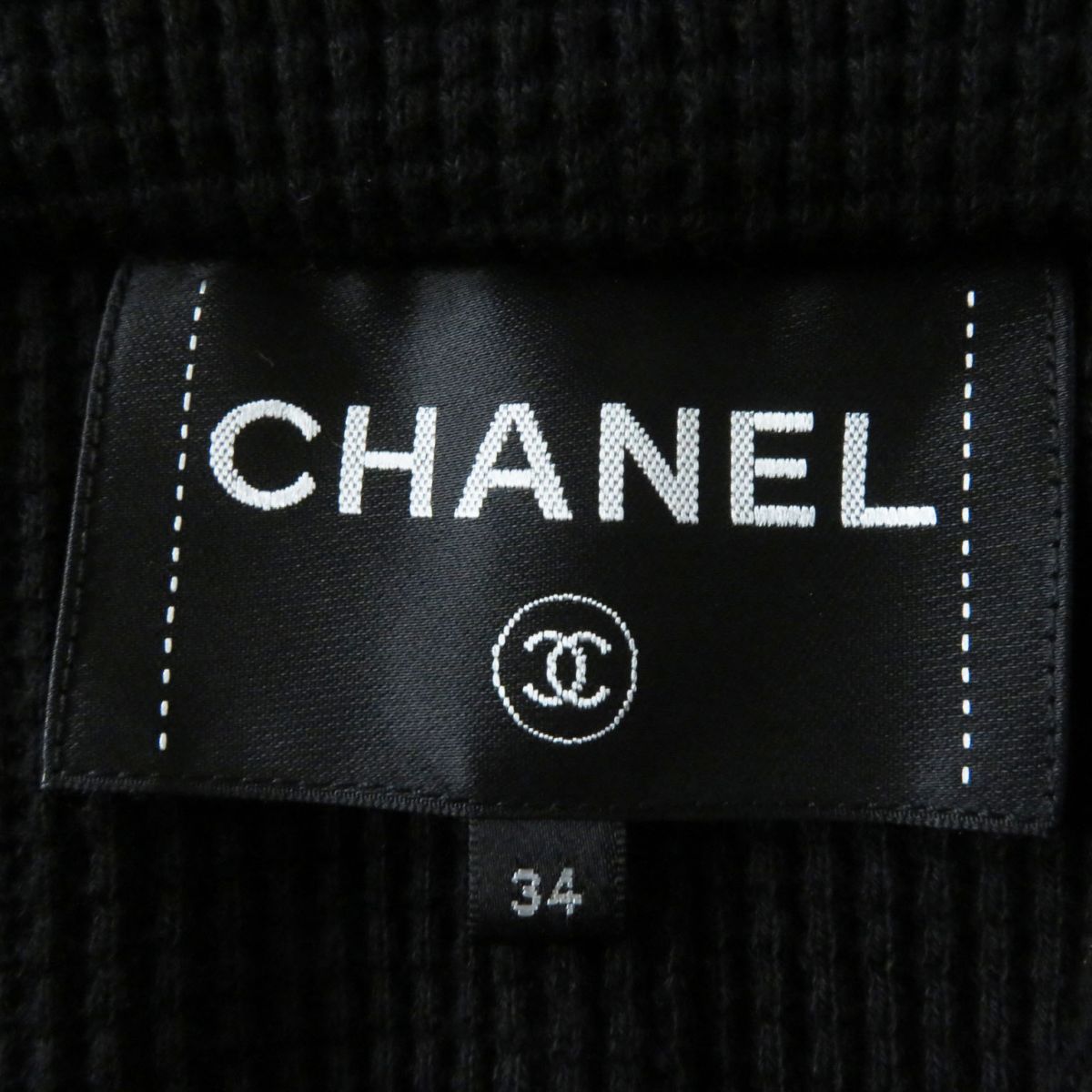 Chanel Women's Wool Double Jacket Black