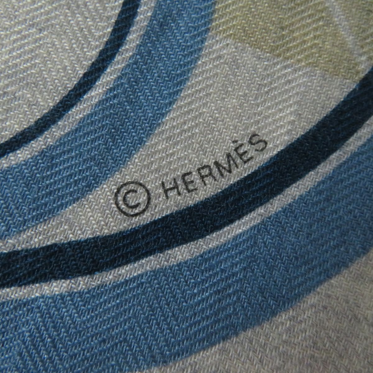 Hermes Cashmere Silk Scarf 140cm