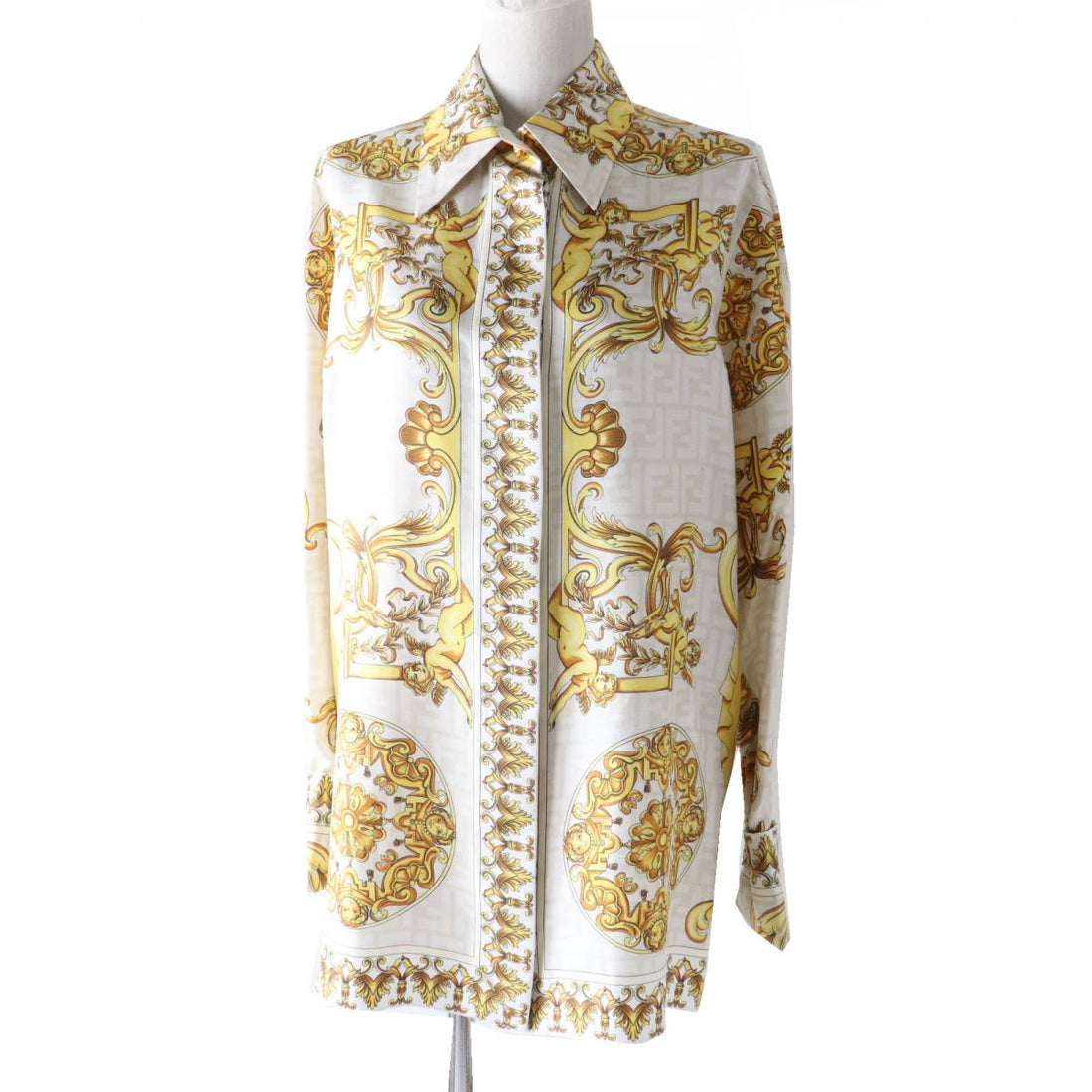 Fendi Versace Silk Shirt FS7891