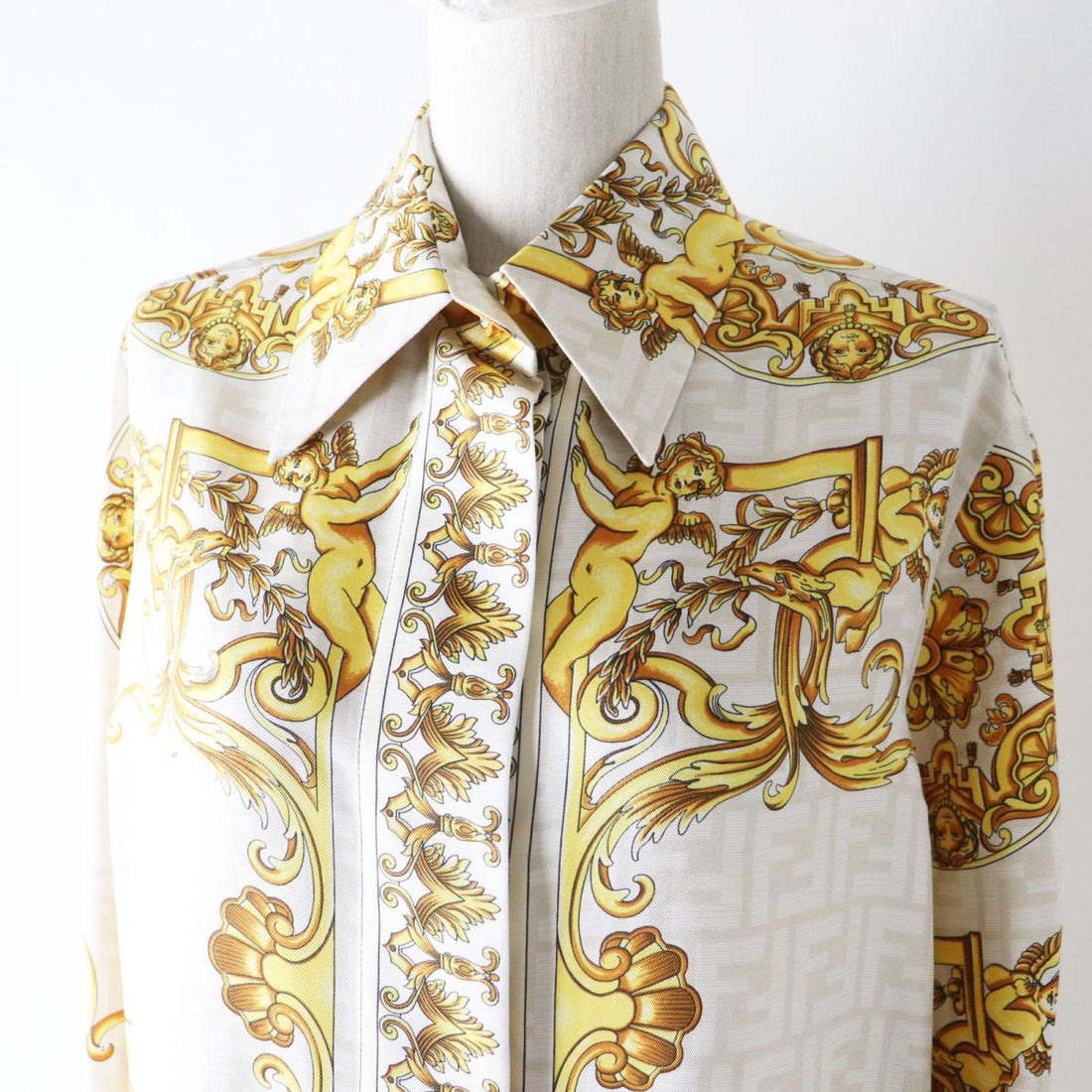 Fendi Versace Silk Shirt FS7891