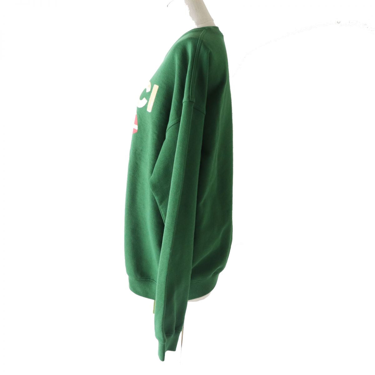 Gucci Women's Sequin Cotton Sweatshirt Green M